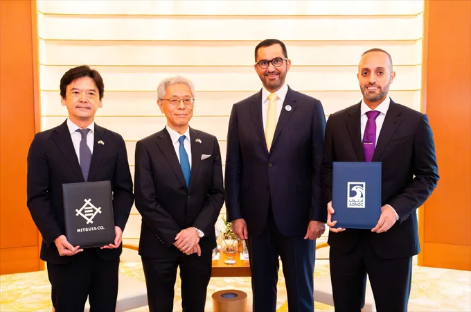 Adnoc, XRG, Mitsui sign strategic energy collaboration agreement