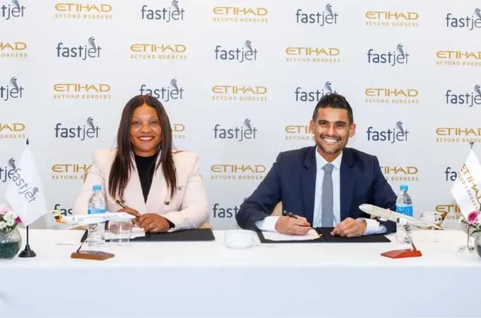 Etihad expands its African Network with new Fastjet Zimbabwe deal
