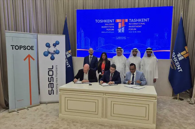 Topsoe, Sasol to power Uzbekistan’s $6.1bn SAF project