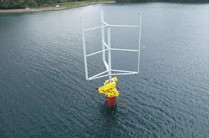 Japan consortium begins offshore test of low-cost floating wind turbine