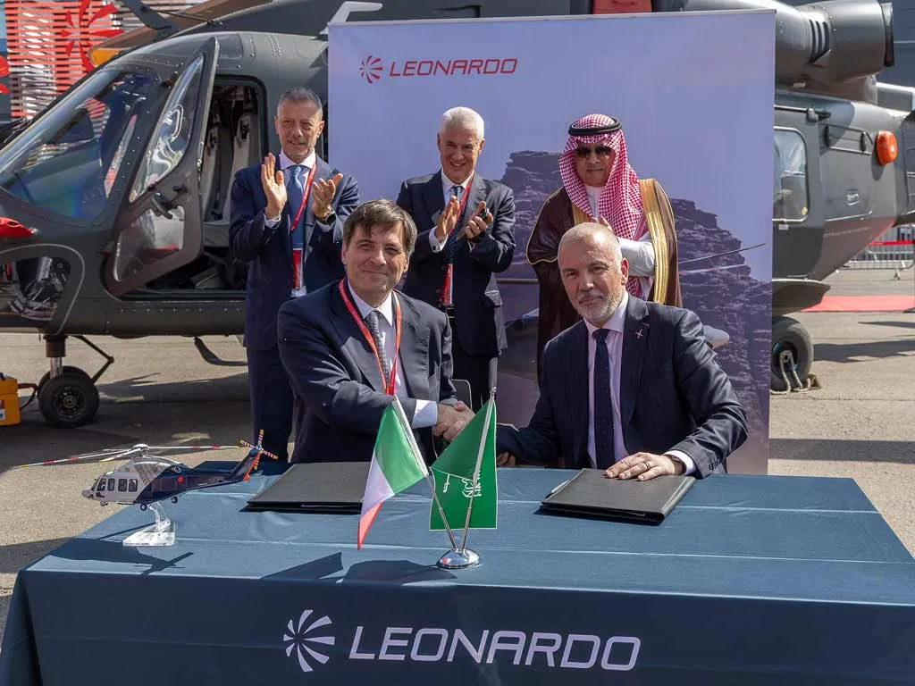 Saudi Arabia's THC orders 11 more Leonardo helicopters