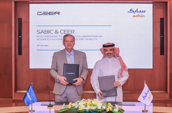 Sabic explores collaboration with CEER on EV materials, technology