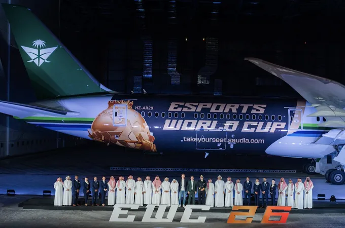 Saudia named Official Airline of Esports World Cup 2026