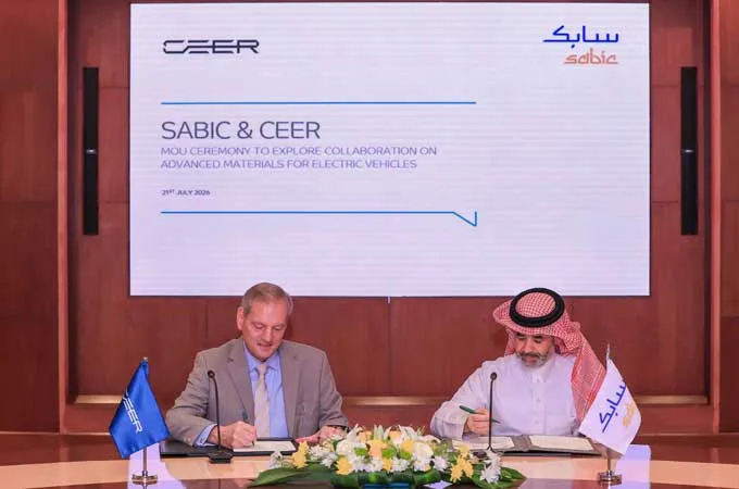 Sabic signs EV materials collaboration pact with top Saudi brand Ceer