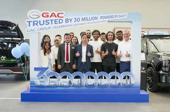 GAC celebrates roll out of 30-millionth vehicle
