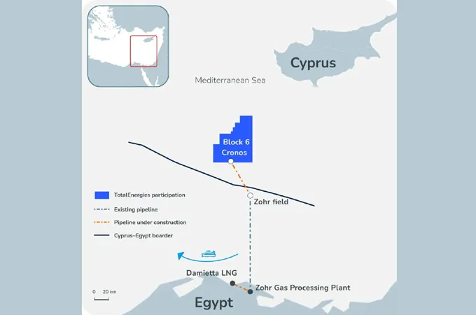 TotalEnergies, Eni approve development of Cyprus’ Cronos gas field