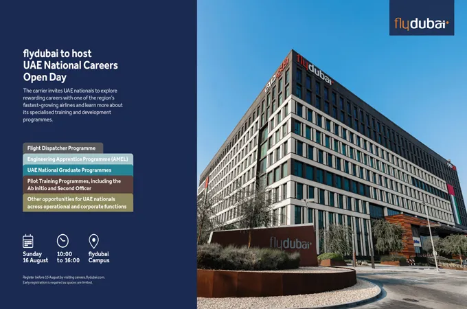 flydubai to host UAE National Careers Open Day