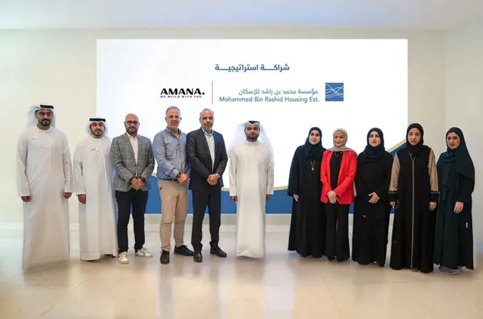 Mohammed Bin Rashid Housing Establishment seals partnership with Amana 