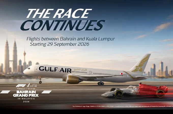 Gulf Air opens bookings for direct Bahrain–Kuala Lumpur flights