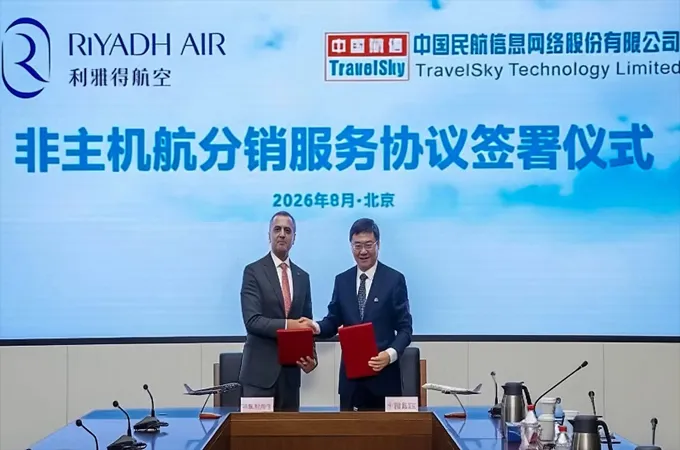 Riyadh Air, TravelSky sign distribution deal to expand China presence