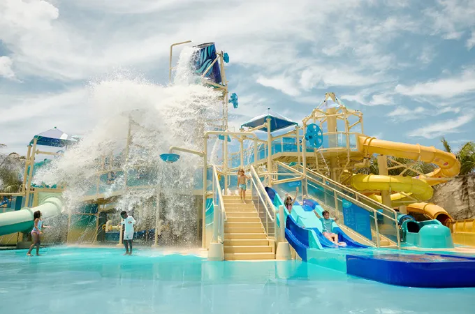 Norwegian Cruise Line reveals Great Tides Waterpark ahead of September opening