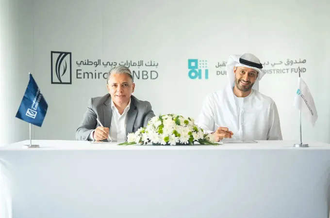 Emirates NBD inks partnership deal with Dubai Future District Fund