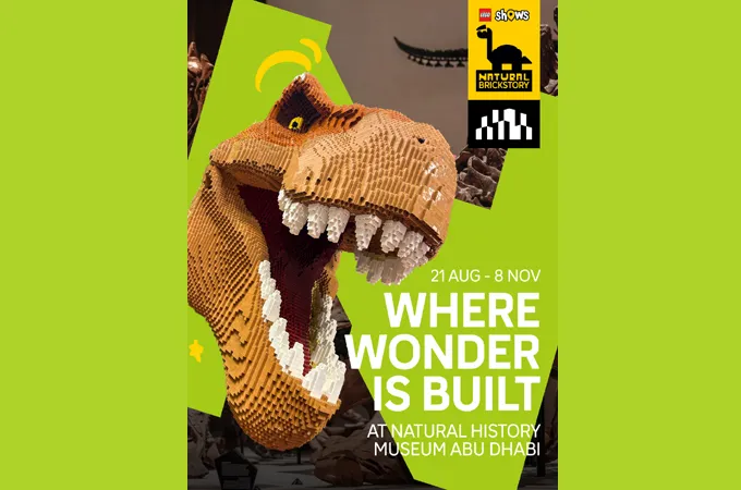 Natural History Museum Abu Dhabi to open LEGO exhibition on August 21
