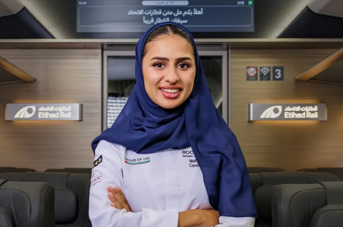 Etihad Rail serves up a taste of the UAE on passenger trains