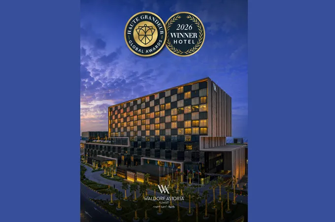 Waldorf Astoria Kuwait secures triple win at Haute Grandeur Awards