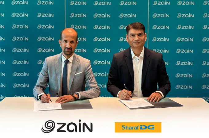 Zain Bahrain seals partnership deal with Sharaf DG 