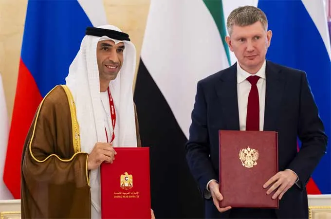 UAE-Russia Trade in Services and Investment Agreement enters into force