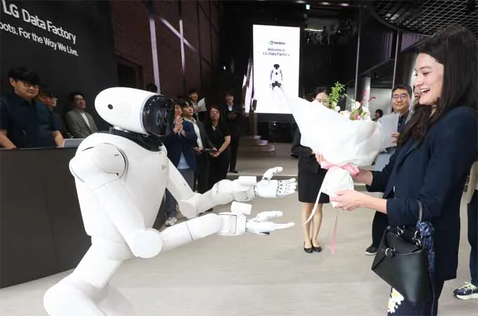 LG accelerates robotics collaboration with Nvidia