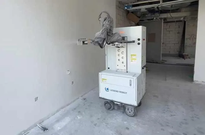 Legend Robot to unveil Its mobile paint spraying robot at Big 5 Construct Saudi