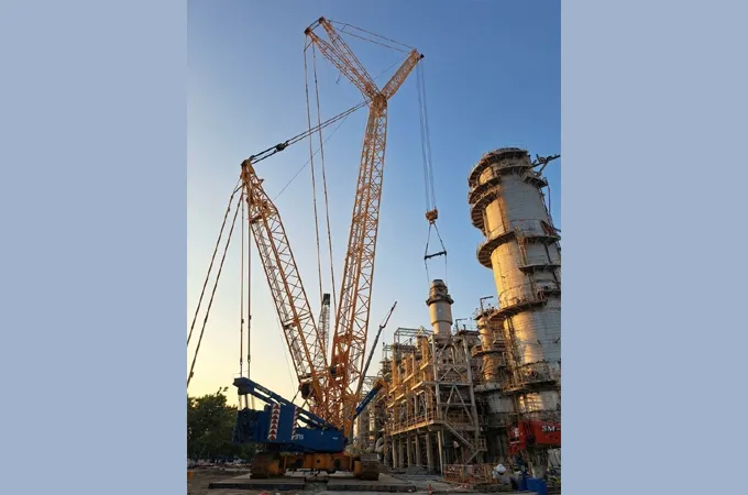Sarens supports dismantling of former PTT Asahi petchem plant in Thailand