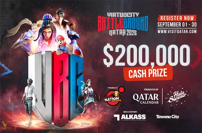 Qatar to host month-long  Virtuocity Battle Ground 2026 esports championship
