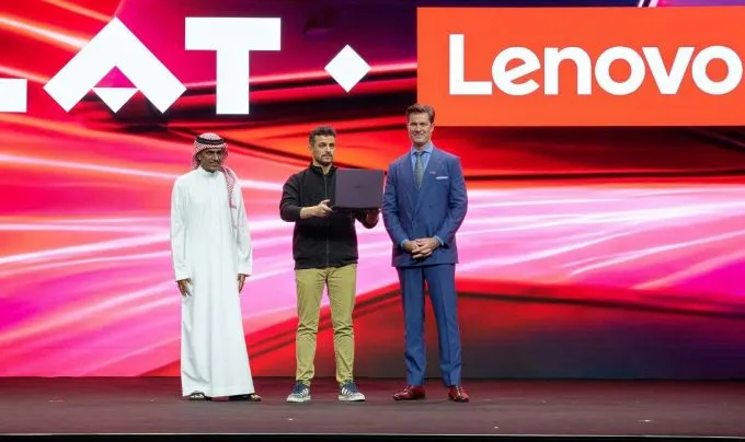 Lenovo unveils first laptop manufactured in Saudi Arabia