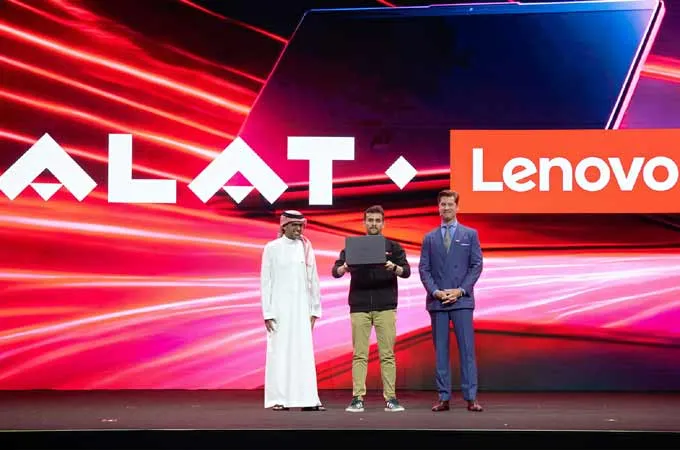 Lenovo unveils first laptop manufactured in Saudi Arabia