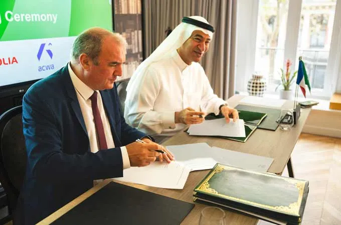 Veolia signs deals with three Saudi majors to accelerate environmental security