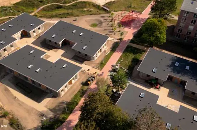 Europe’s largest 3D printed housing project welcomes students in Denmark