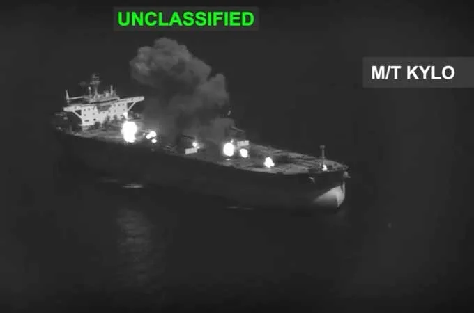 US strikes three Iranian oil tankers after Iran targets US warships
