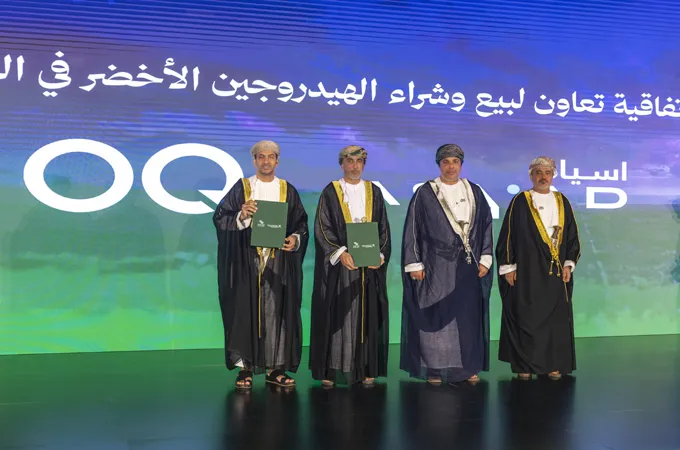 OQ Alternative Energy, Asyad sign term sheet for green hydrogen mobility in Oman