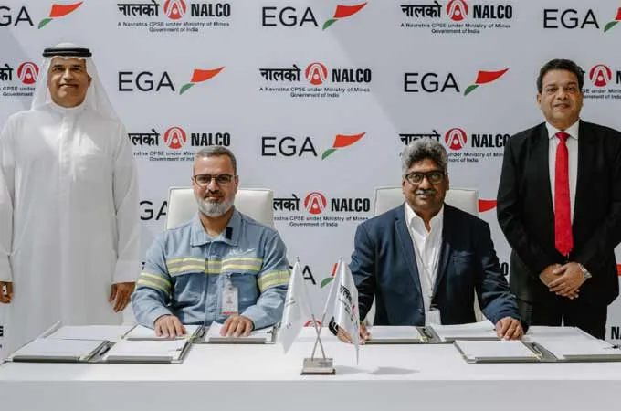 EGA to provide smelting technology to India's NALCO