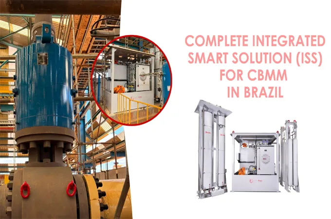 AMPO supplies 25-valve integrated smart solution to CBMM in Brazil