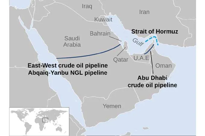 Saudi Arabia shuts down 1,200-km oil lifeline after multiple attacks