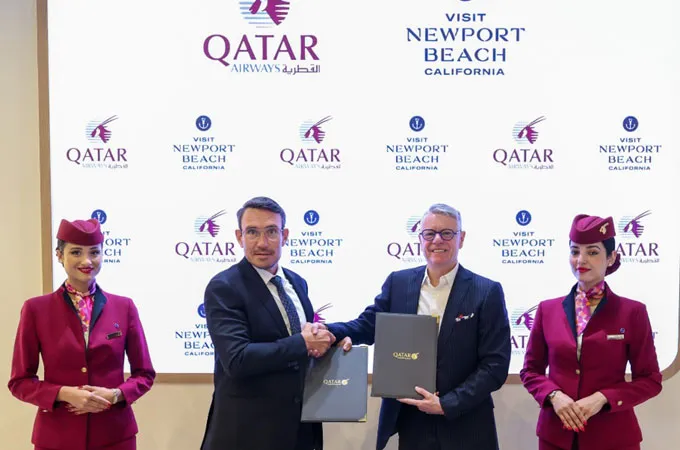 Newport Beach California seals collaboration deal with Qatar Airways