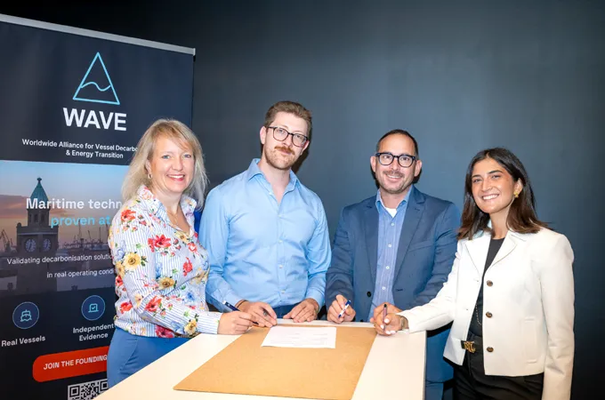 WAVE alliance launches to accelerate maritime decarbonisation technologies