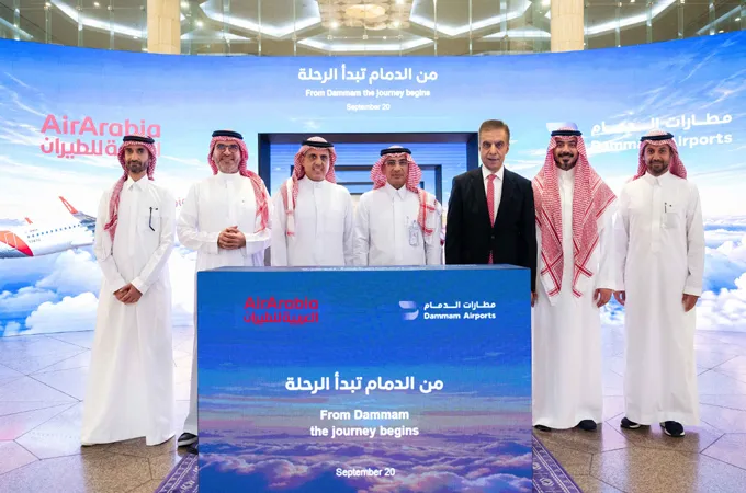 Air Arabia-led consortium launches first flight from Dammam Airport