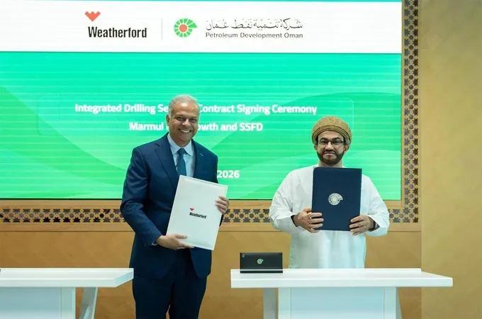 PDO signs three-year drilling deal with Weatherford for 274 well