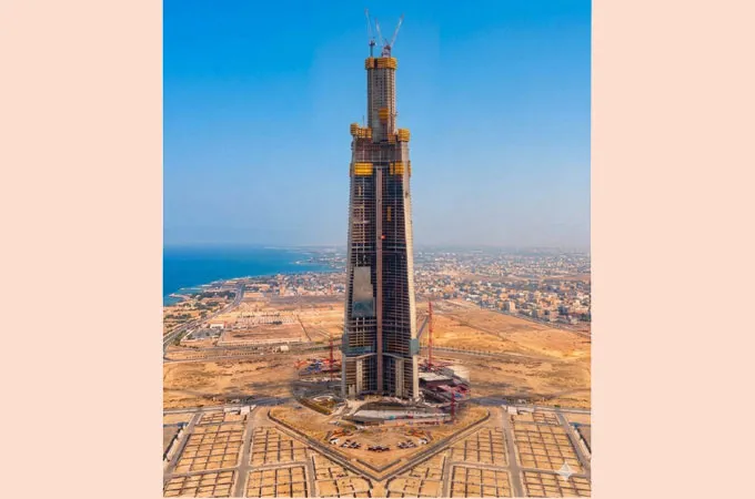  Saudi Binladin achieves safety milestone at record-setting Jeddah Tower 