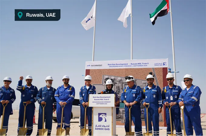 Tecnimont, ADNOC Gas break ground on $4.3bn gas project in Abu Dhabi