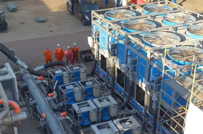 Aggreko restores cooling at Dutch gas plant after fire