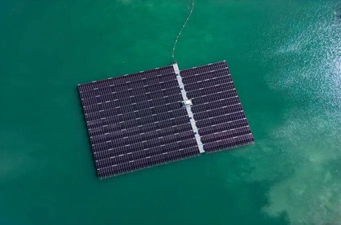 Researchers advance underwater solar power with 10-metre test