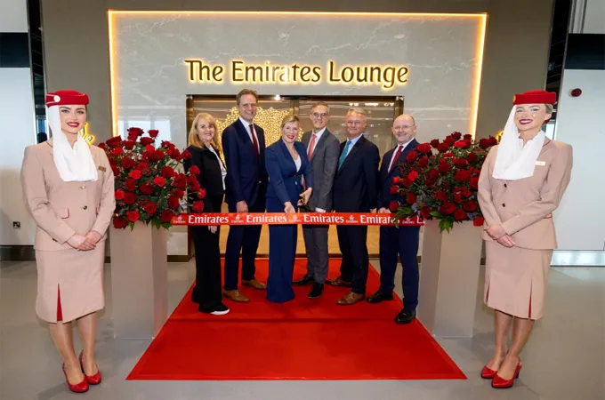 Emirates unveils $13m lounge at Manchester Airport