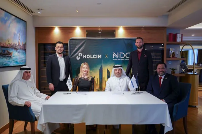 Holcim inks partnership deal with UAE's National Development Consortium