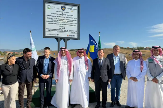 Saudi Fund-backed highway project opens in Kosovo