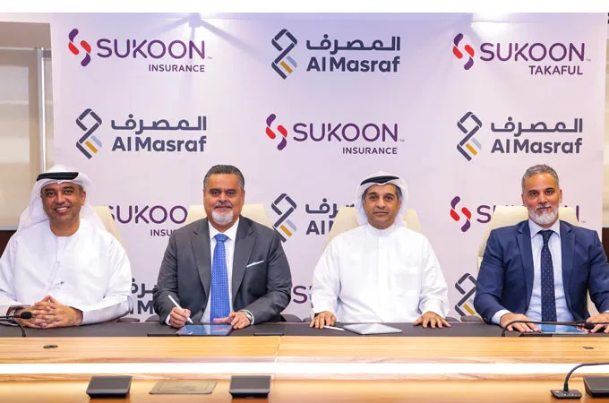 Al Masraf, Sukoon tie up to expand insurance and takaful 