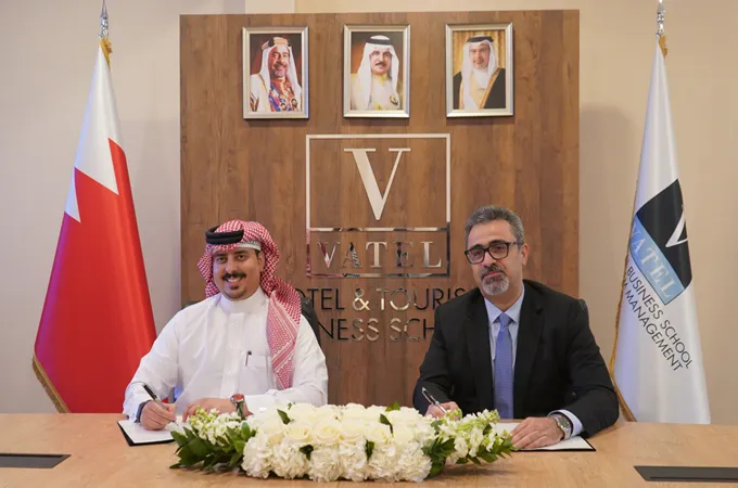 National Hotels Company sponsors scholarship for a student at Vatel Bahrain