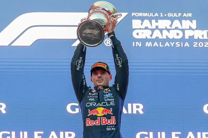 Red Bull's Verstappen wins rain-hit F1 Bahrain Grand Prix in Malaysia