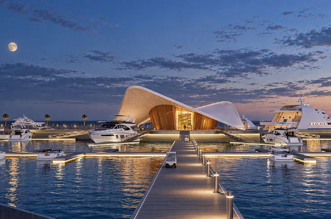 Wynn Al Marjan Island unveils 98-berth superyacht marina in RAK