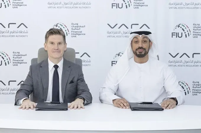 UAE Financial Intelligence Unit, VARA sign MoU